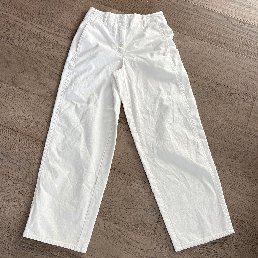 Aritzia Wilfred Free White Pants - Picture 2 of 13